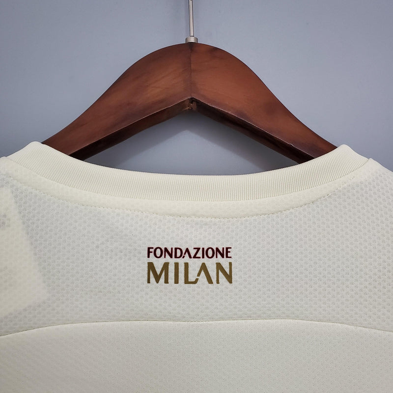 Camisa Milan Away Puma - Versão Torcedor Bege 21/22