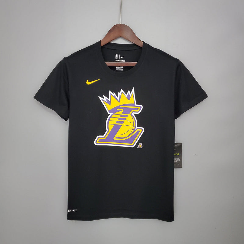 Camiseta Esportiva Nike Lakers Preta