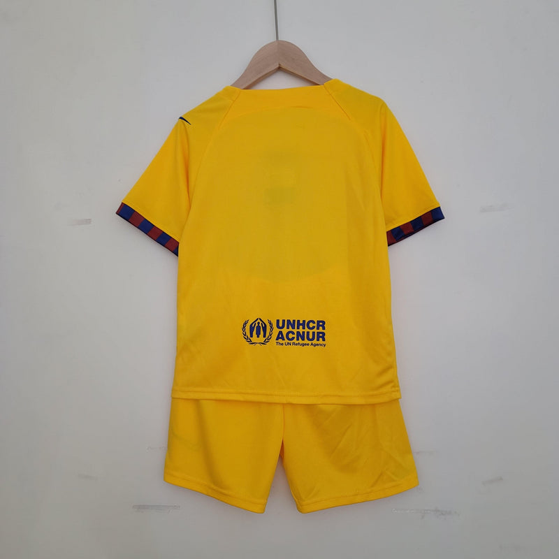 Kit Infantil Futebol Barcelona 22/23