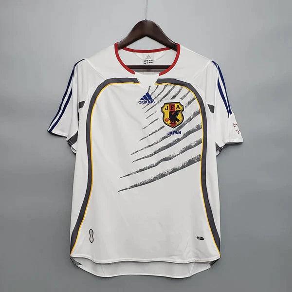 Camisa Retrô Japão II Away 2006 Branca