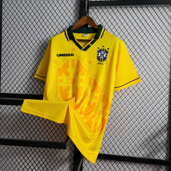 camisa-brasil-titular-I-home-gola-polo-verde-1994-copa-do-mundo-amarelo-verde-preto