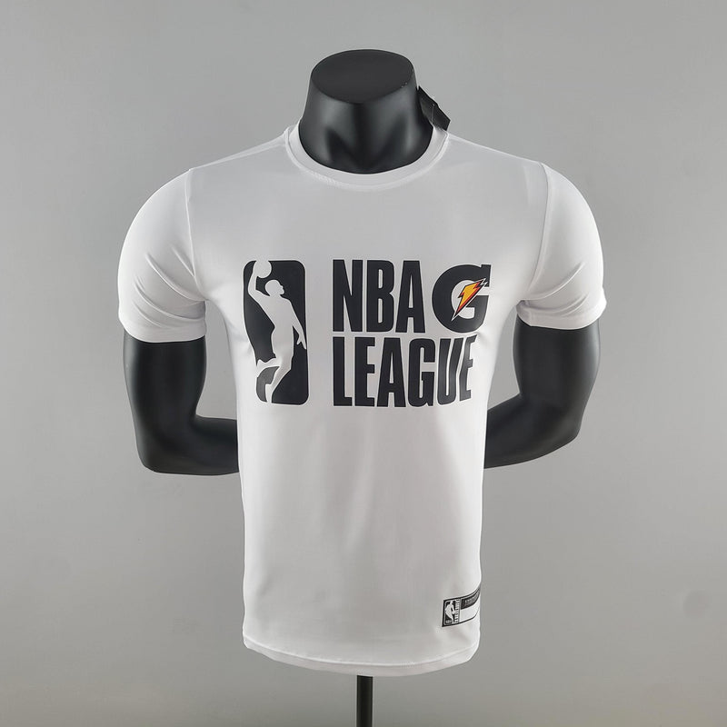 Camiseta NBA LEAGUE Branca Parceria Gatorade