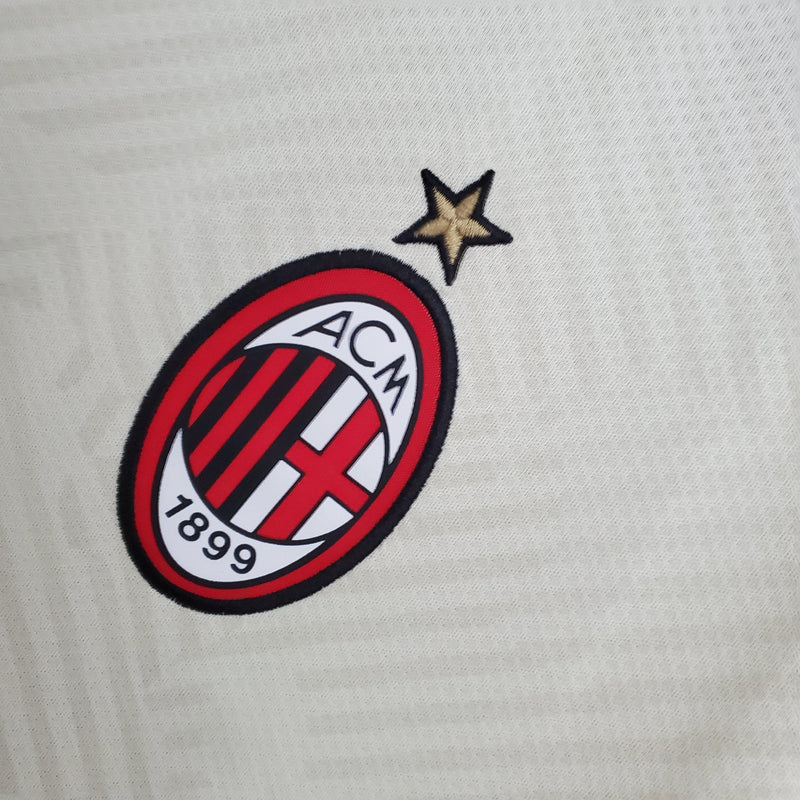 Camisa Milan Away Puma - Versão Torcedor Bege 21/22