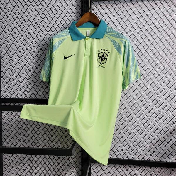 Camisa Polo Brasil Grass Green 2022/23