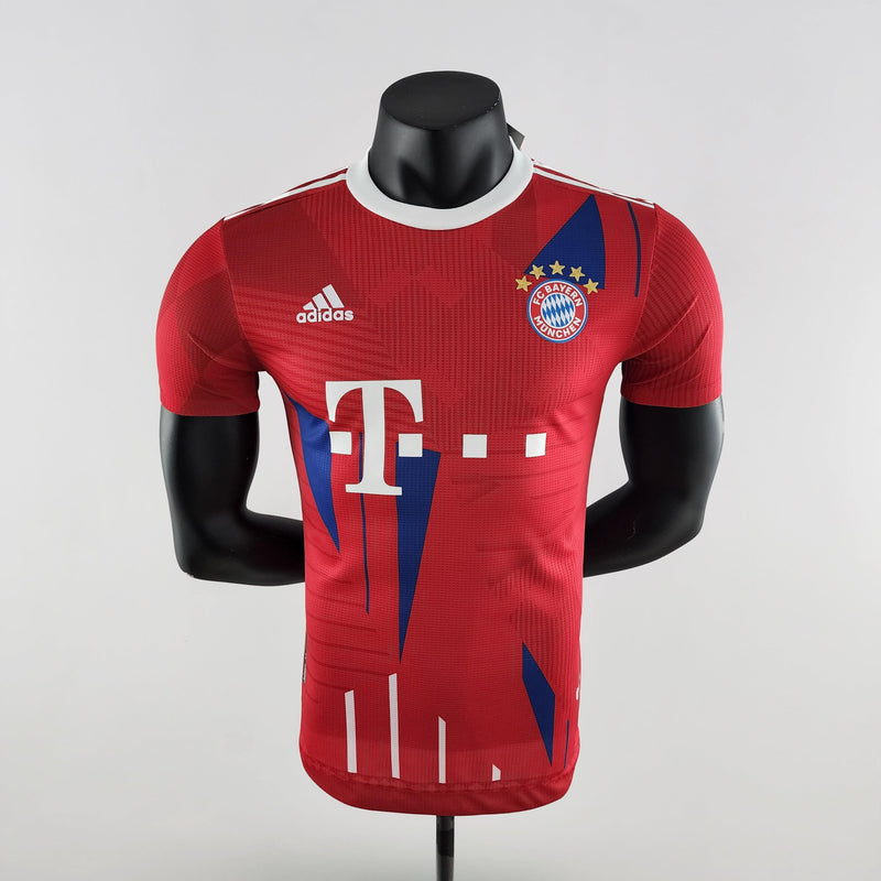 Camiseta Versão Jogador Bayern Munich 10 Chanpions