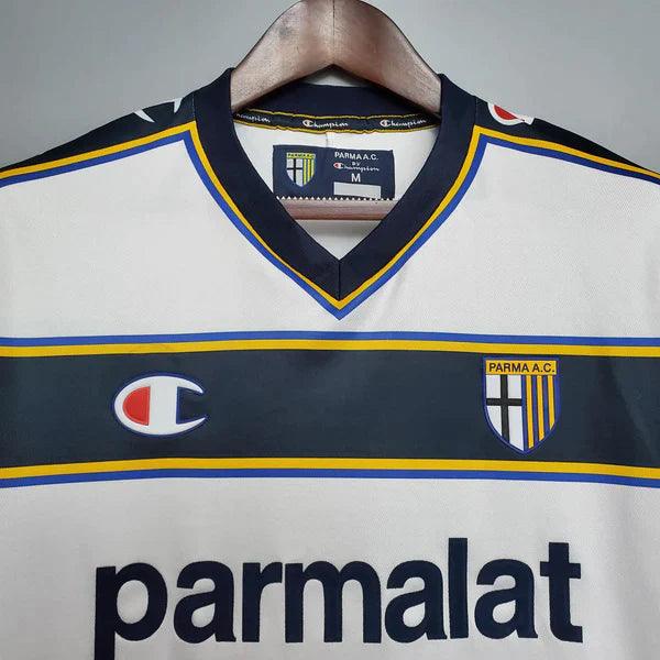 Camisa Retrô Parma Champion Away 2002/03