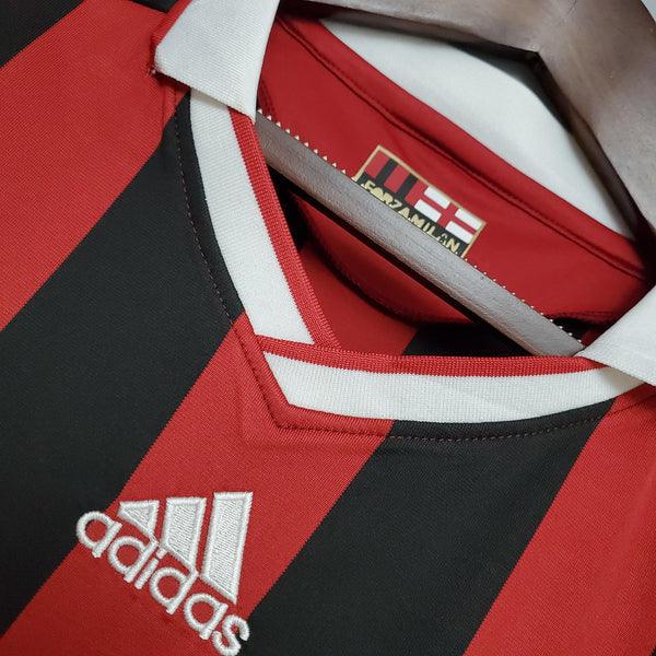 Camisa Retrô Milan I Adidas Home 2009/10 - Bwin