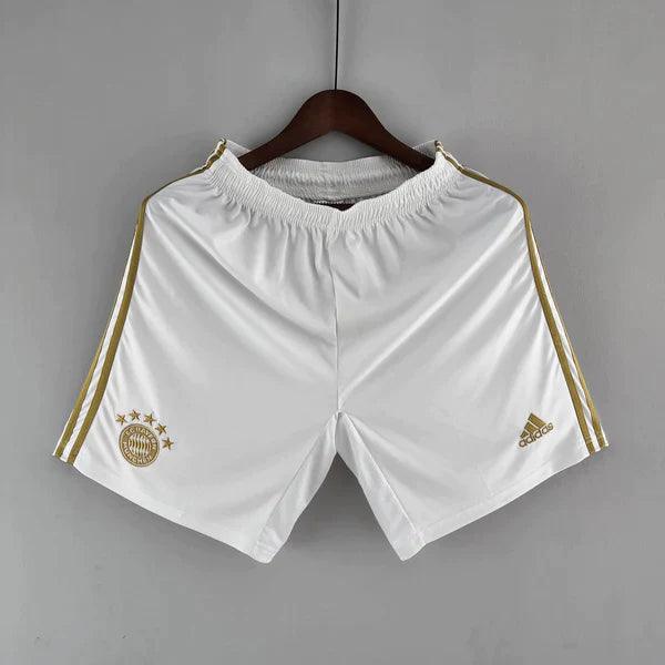 Shorts Bayern de Munique Adidas Away 2022/23 Branco