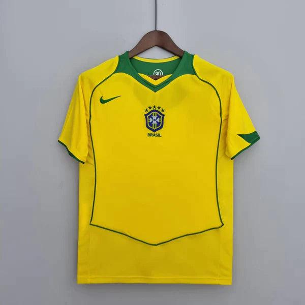 camisa-brasil-I-titular-2004-2006-retrô-amarelo-verde-ronaldo-ronaldinho-uniforme-titular-total-90