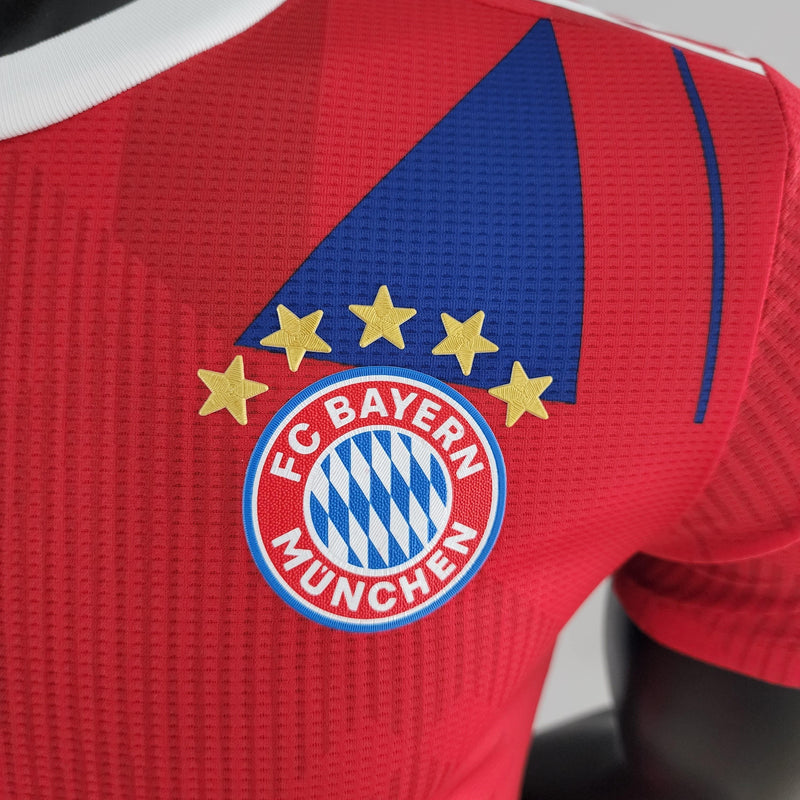 Camiseta Versão Jogador Bayern Munich 10 Chanpions