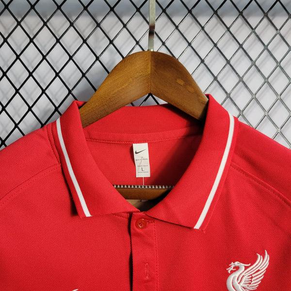 camisa-liverpool-gola-polo-22-23-versao-torcedor-vermelho-branco-nike