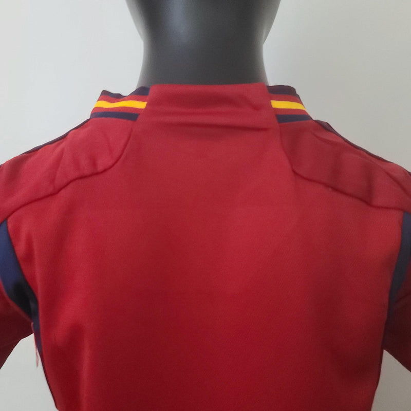 Kit Infantil Futebol Espanha Copa Do Mundo 2022