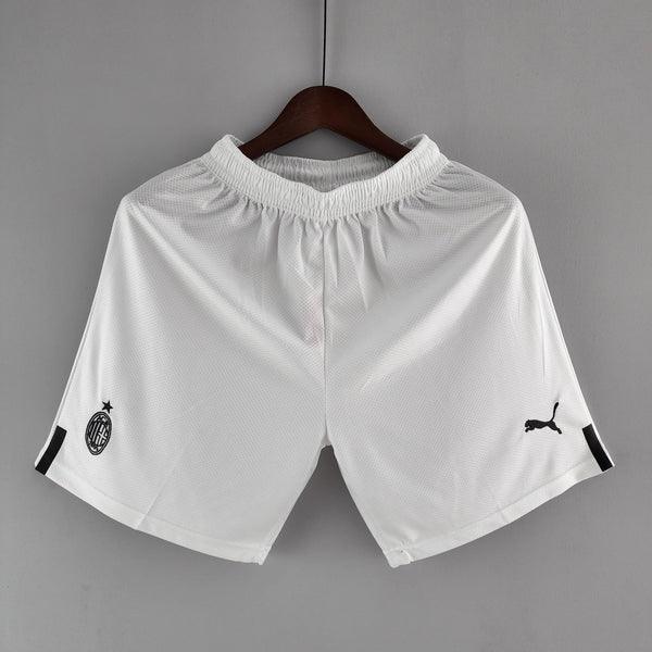 Shorts Milan Puma Away 2022/23 Branco e Preto