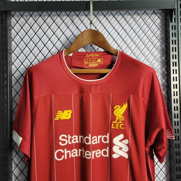 Camisa Liverpool I 2019/20 Retrô New Balance - Vermelha e Amarela