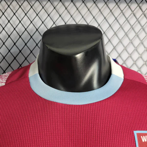 Camisa Umbro West Ham Versão Jogador Home 2022/23 Bordô