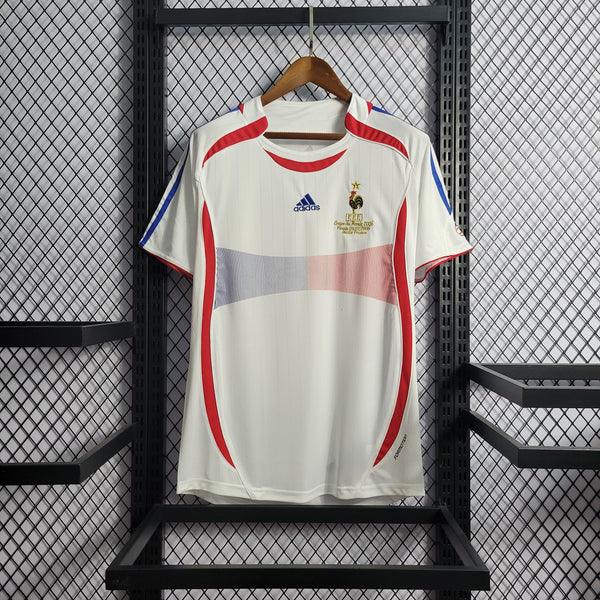 Camisa Retrô França I Titular Adidas 2006 - Reserva