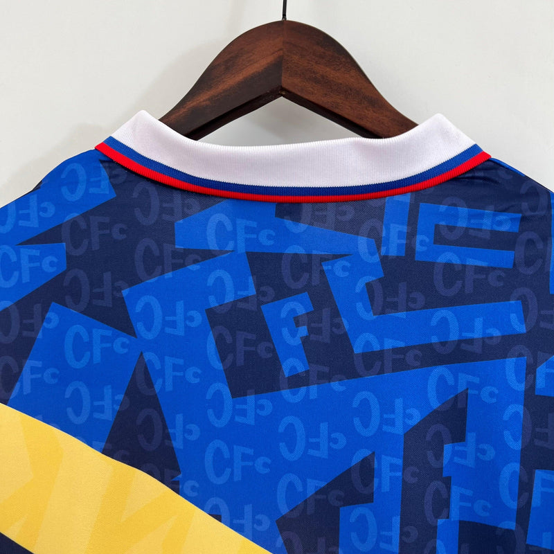 camisa-chelsea-retrô-1990-gola-polo