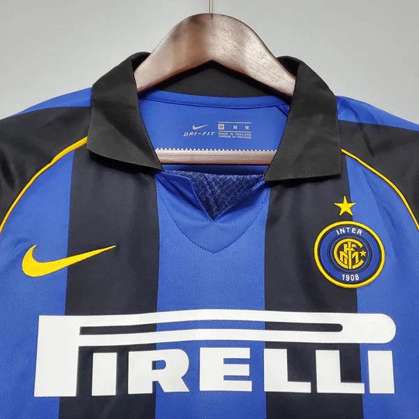 Camisa Inter de Milão Retrô I Titular - Home 2001/02