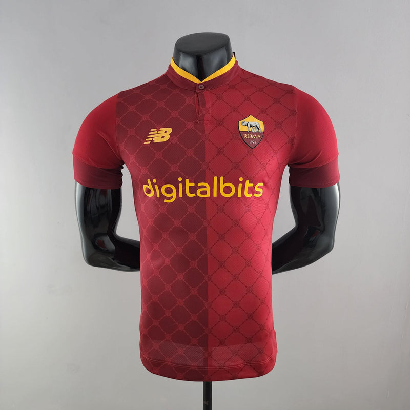 Camiseta Versão Jogador Roma