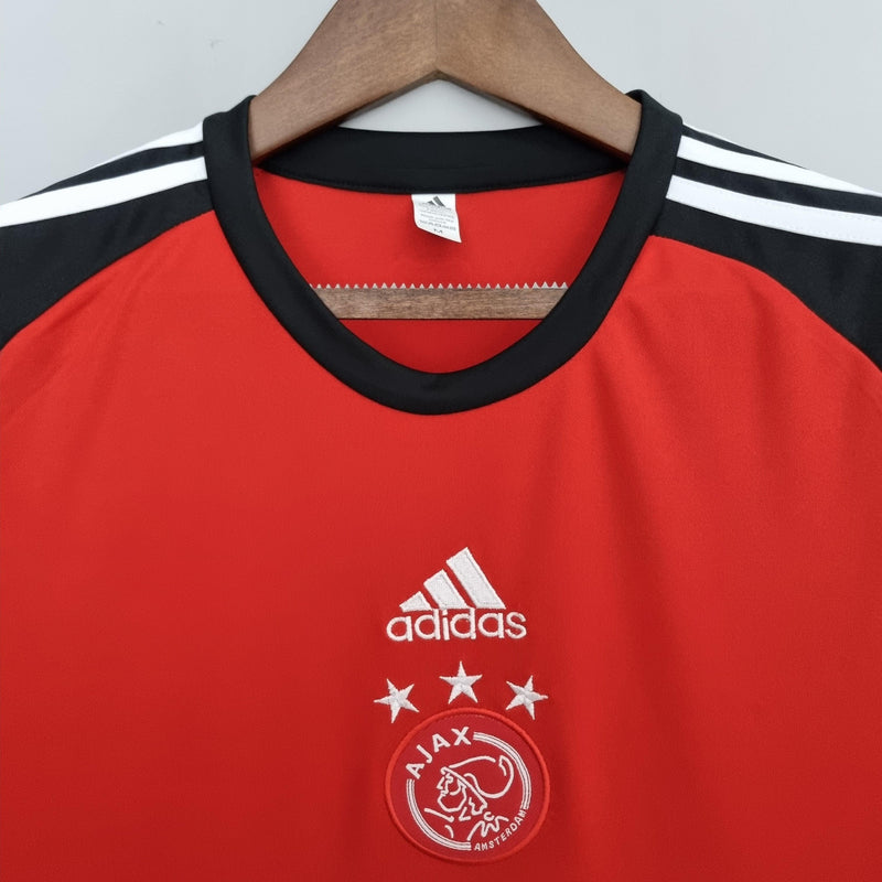 camisa-ajax-treino-tshirt-training-torcedor-fan-22-23-adidas-vermelho-preto-branco