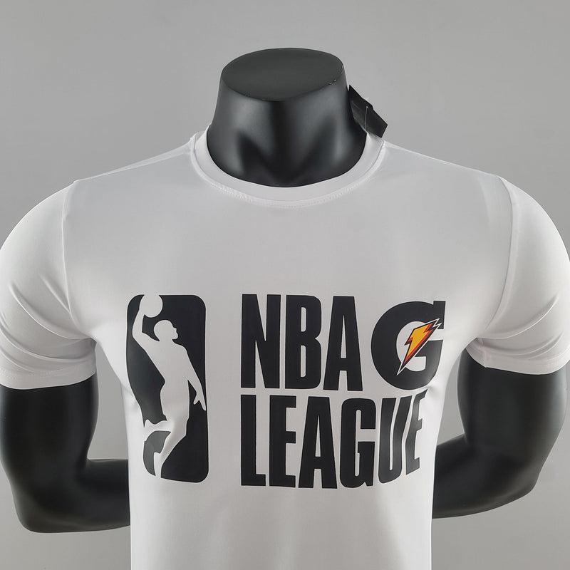 Camiseta NBA LEAGUE Branca Parceria Gatorade