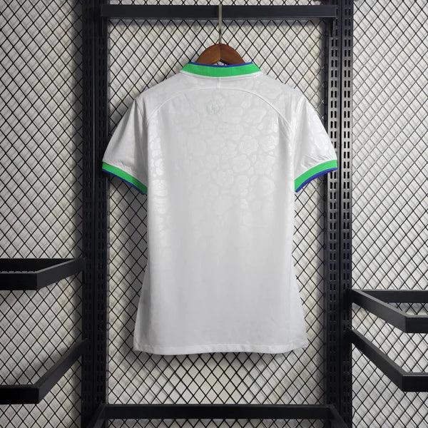 Camisa Feminina Brasil Nike Edição Comemorativa 2022/23 Branco