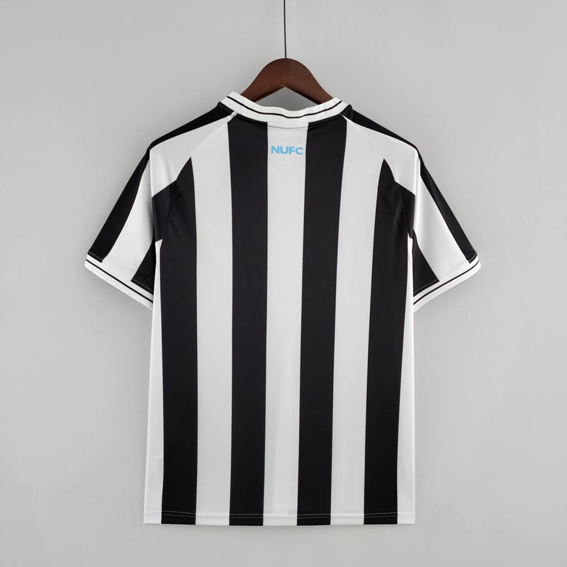 Camisa Newcastle Home - Versão Torcedor Preto e Branco 22/23