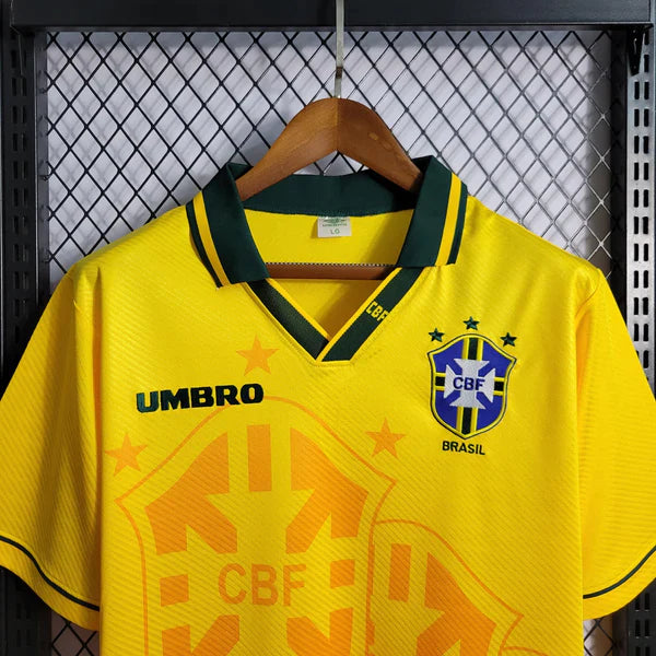 camisa-brasil-titular-I-home-gola-polo-verde-1994-copa-do-mundo-amarelo-verde-preto