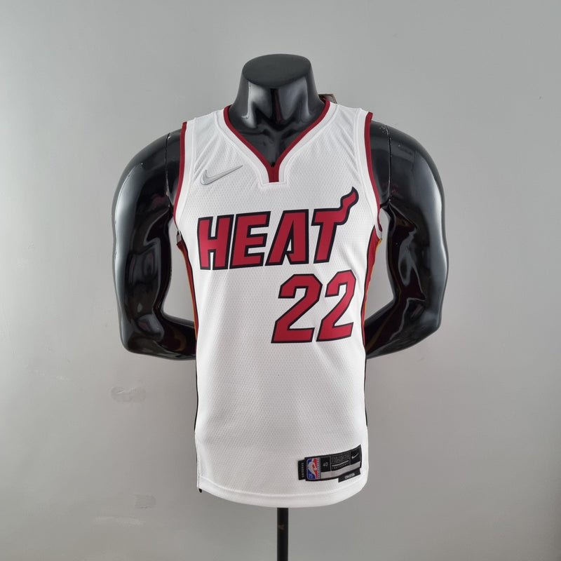 camisa-regata-de-basquete-miami-heat-branco-vermelho-preto-butler-adebayo-herro-14-17-versão-torcedor-22