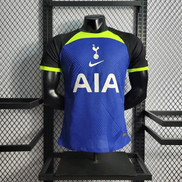 camisa-tottenham-versão-jogador-azul-reserva-visitante-22-23-player