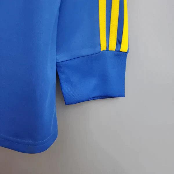 Camisa Retrô Manga Longa Boca Juniors Home 1981