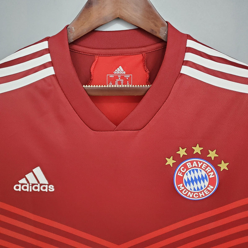 Camisa Bayern de Munich Adidas - Versão Torcedor 21/22 Vermelha e Branco