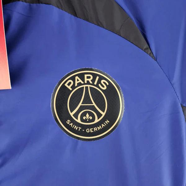 Corta Vento PSG Jordan 2022/23 Azul e Preto