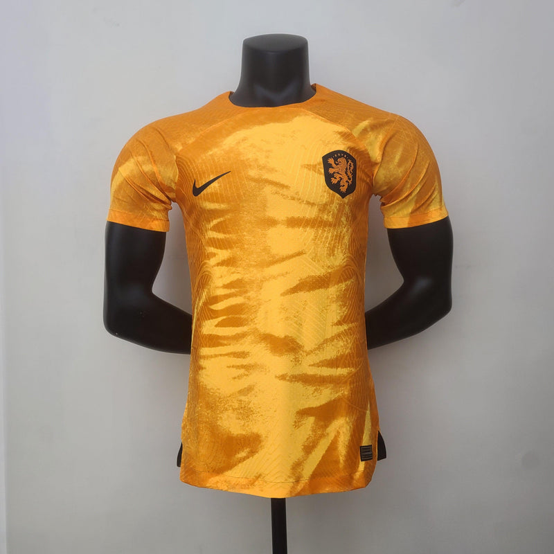 Camiseta Versão Jogador Seleçao Holanda Copa Do Mundo